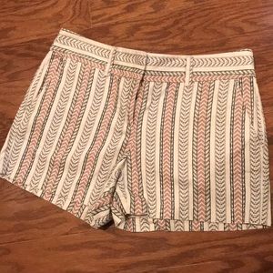 LOFT patterned shorts